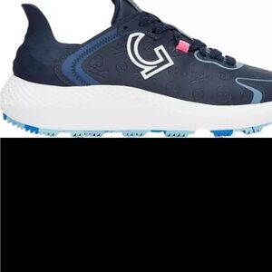 G/FORE Navy and White Sneakers